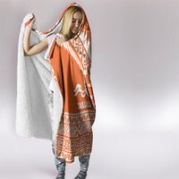 Tonga Tailulu College Hooded Blanket Tongan Kupesi Pattern