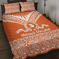 Tonga Tailulu College Quilt Bed Set Tongan Kupesi Pattern
