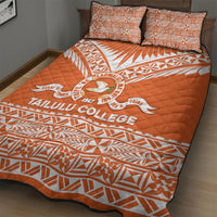 Tonga Tailulu College Quilt Bed Set Tongan Kupesi Pattern