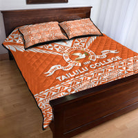 Tonga Tailulu College Quilt Bed Set Tongan Kupesi Pattern