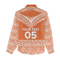 Personalised Tonga Tailulu College Women Casual Shirt Tongan Kupesi Pattern LT05 - Polynesian Pride