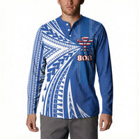Personalised Hawaii 808 Button Sweatshirt Unique Style
