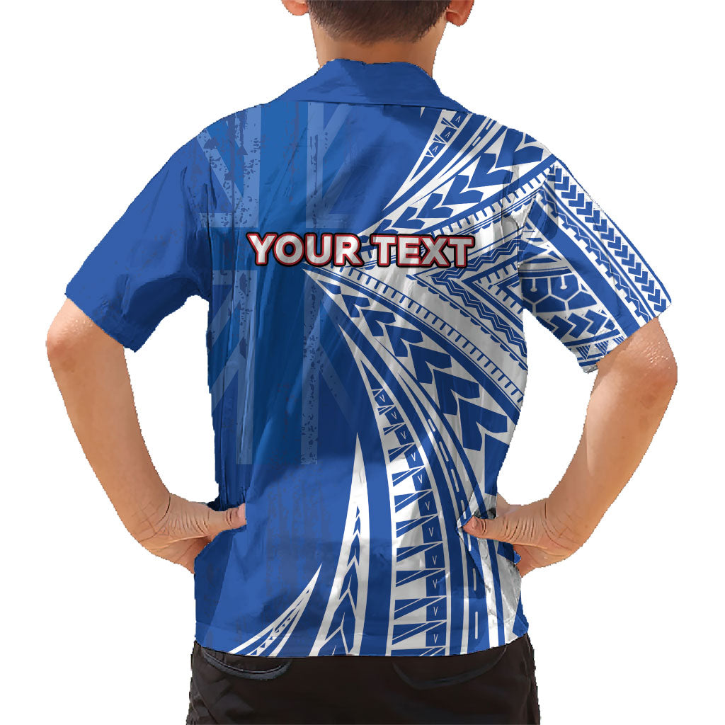 Personalised Hawaii 808 Family Matching Tank Maxi Dress and Hawaiian Shirt Unique Style LT05 - Polynesian Pride