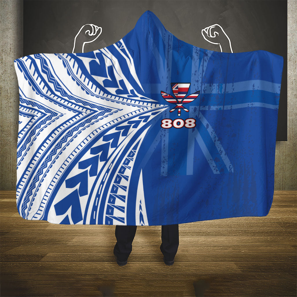 Hawaii 808 Hooded Blanket Unique Style LT05 - Polynesian Pride