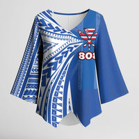 Personalised Hawaii 808 Kimono Sleeve Blouse Unique Style