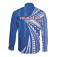 Personalised Hawaii 808 Long Sleeve Button Shirt Unique Style LT05 - Polynesian Pride