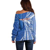 Personalised Hawaii 808 Off Shoulder Sweater Unique Style