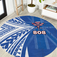 Hawaii 808 Round Carpet Unique Style