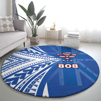 Hawaii 808 Round Carpet Unique Style