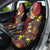 Tonga Ngatu And Australia Aboriginal Car Seat Cover Tongan Dove And Kangaroo Together