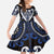 Custom Aotearoa Ngati Tuwharetoa Family Matching Off The Shoulder Long Sleeve Dress and Hawaiian Shirt Maori Tribal Pattern