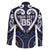 Custom Aotearoa Ngati Tuwharetoa Family Matching Off The Shoulder Long Sleeve Dress and Hawaiian Shirt Maori Tribal Pattern