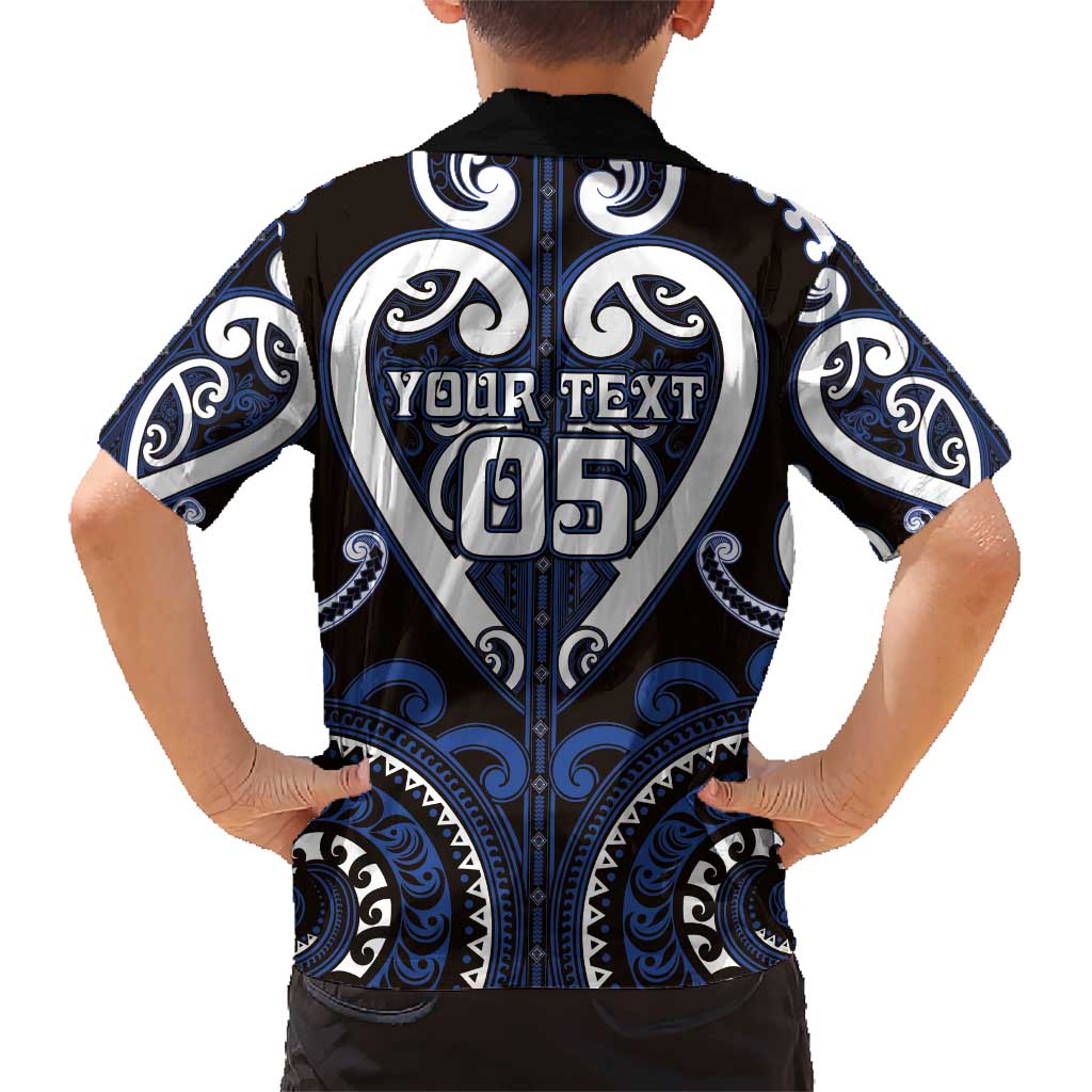 Custom Aotearoa Ngati Tuwharetoa Family Matching Short Sleeve Bodycon Dress and Hawaiian Shirt Maori Tribal Pattern