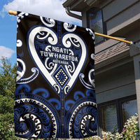 Aotearoa Ngati Tuwharetoa Garden Flag Maori Tribal Pattern