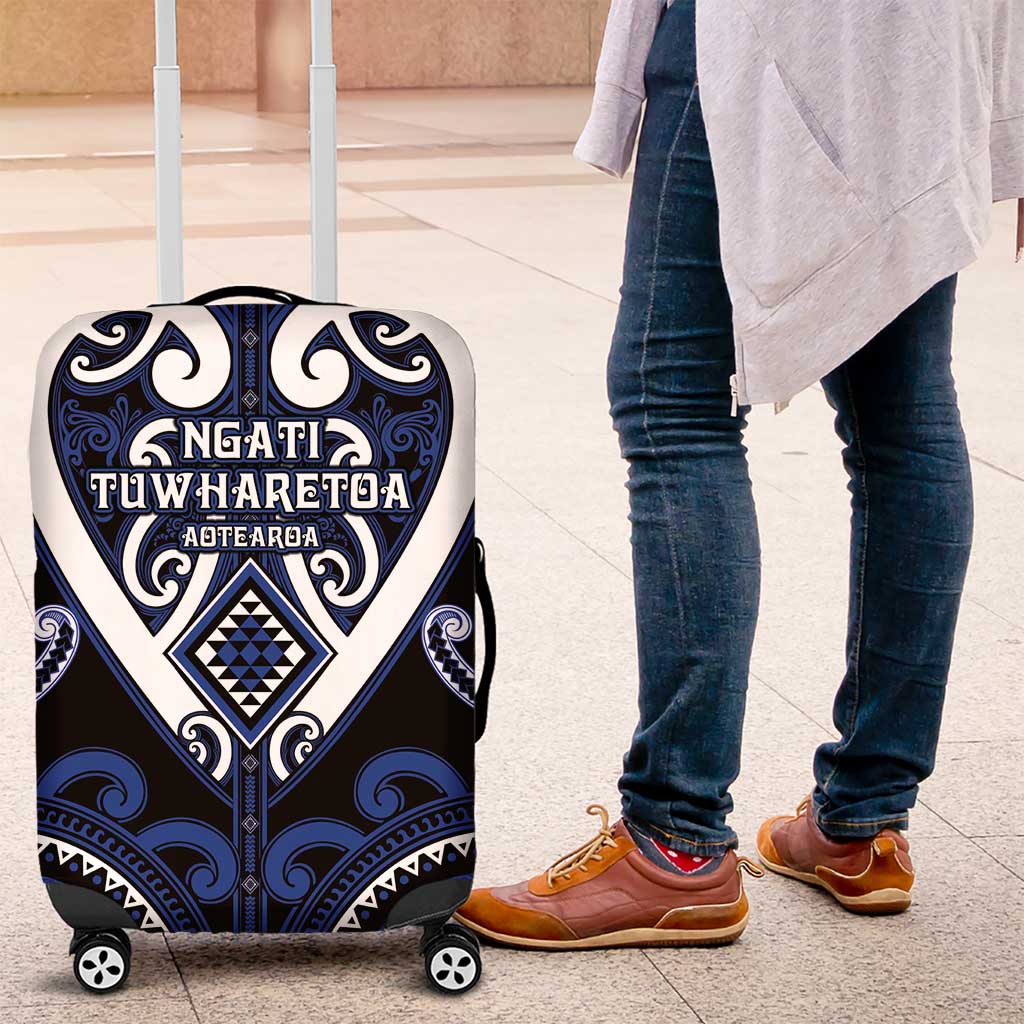 Aotearoa Ngati Tuwharetoa Luggage Cover Maori Tribal Pattern