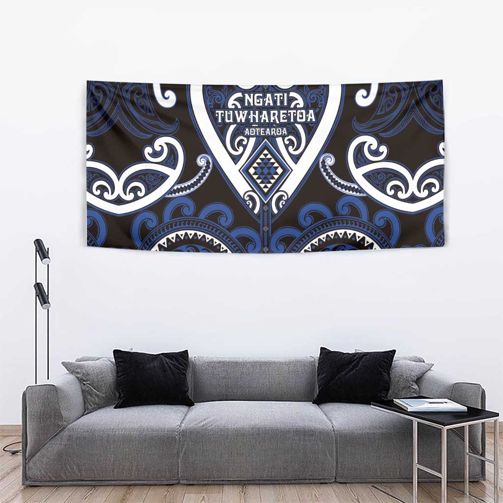Aotearoa Ngati Tuwharetoa Tapestry Maori Tribal Pattern