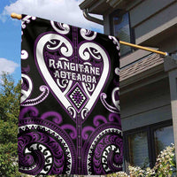 Aotearoa Rangitane Garden Flag Maori Tribal Pattern