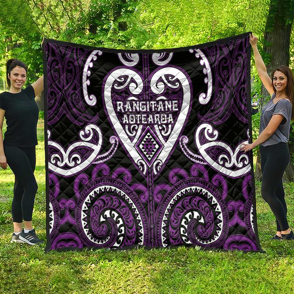 Aotearoa Rangitane Quilt Maori Tribal Pattern LT05 - Polynesian Pride