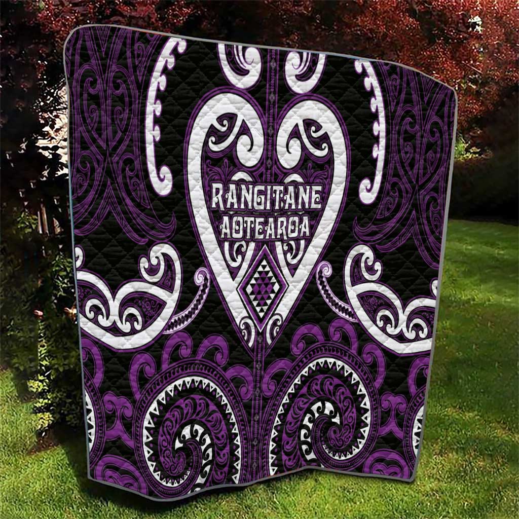 Aotearoa Rangitane Quilt Maori Tribal Pattern LT05 - Polynesian Pride