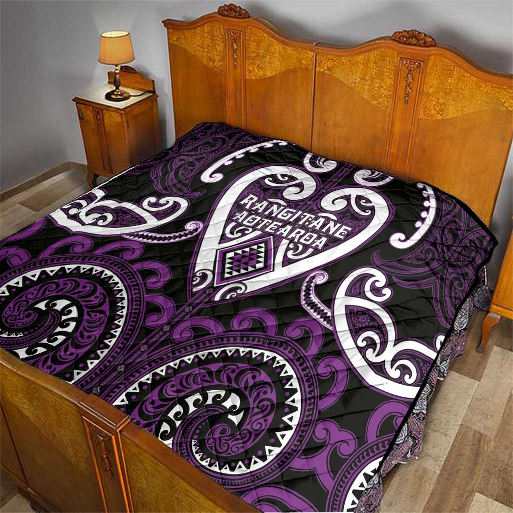 Aotearoa Rangitane Quilt Maori Tribal Pattern LT05 - Polynesian Pride