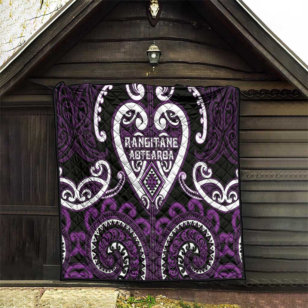 Aotearoa Rangitane Quilt Maori Tribal Pattern LT05 - Polynesian Pride
