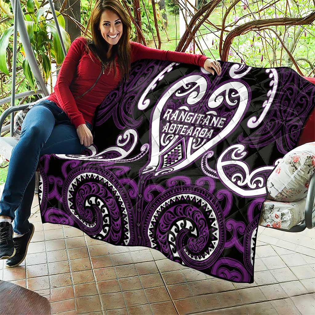 Aotearoa Rangitane Quilt Maori Tribal Pattern LT05 - Polynesian Pride
