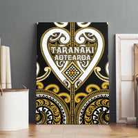 Aotearoa Taranaki Canvas Wall Art Maori Tribal Pattern