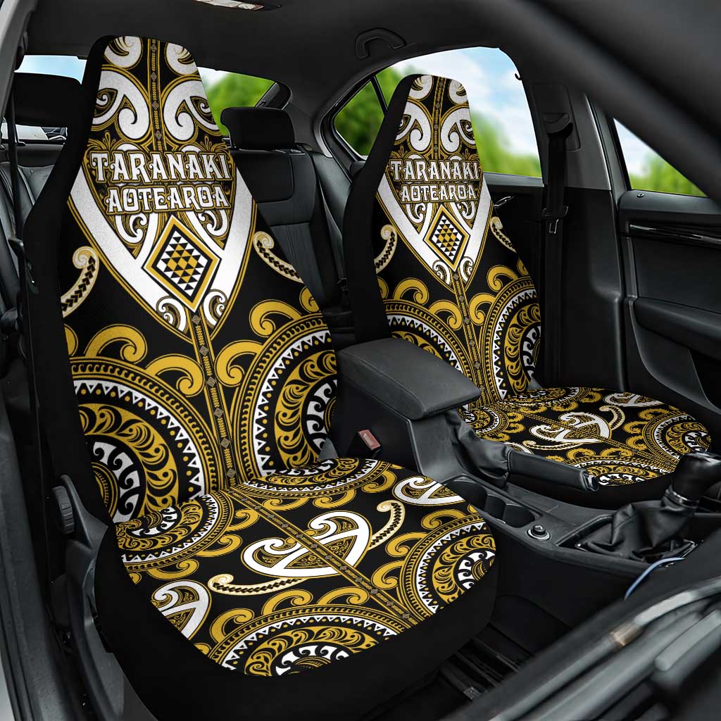 Aotearoa Taranaki Car Seat Cover Maori Tribal Pattern