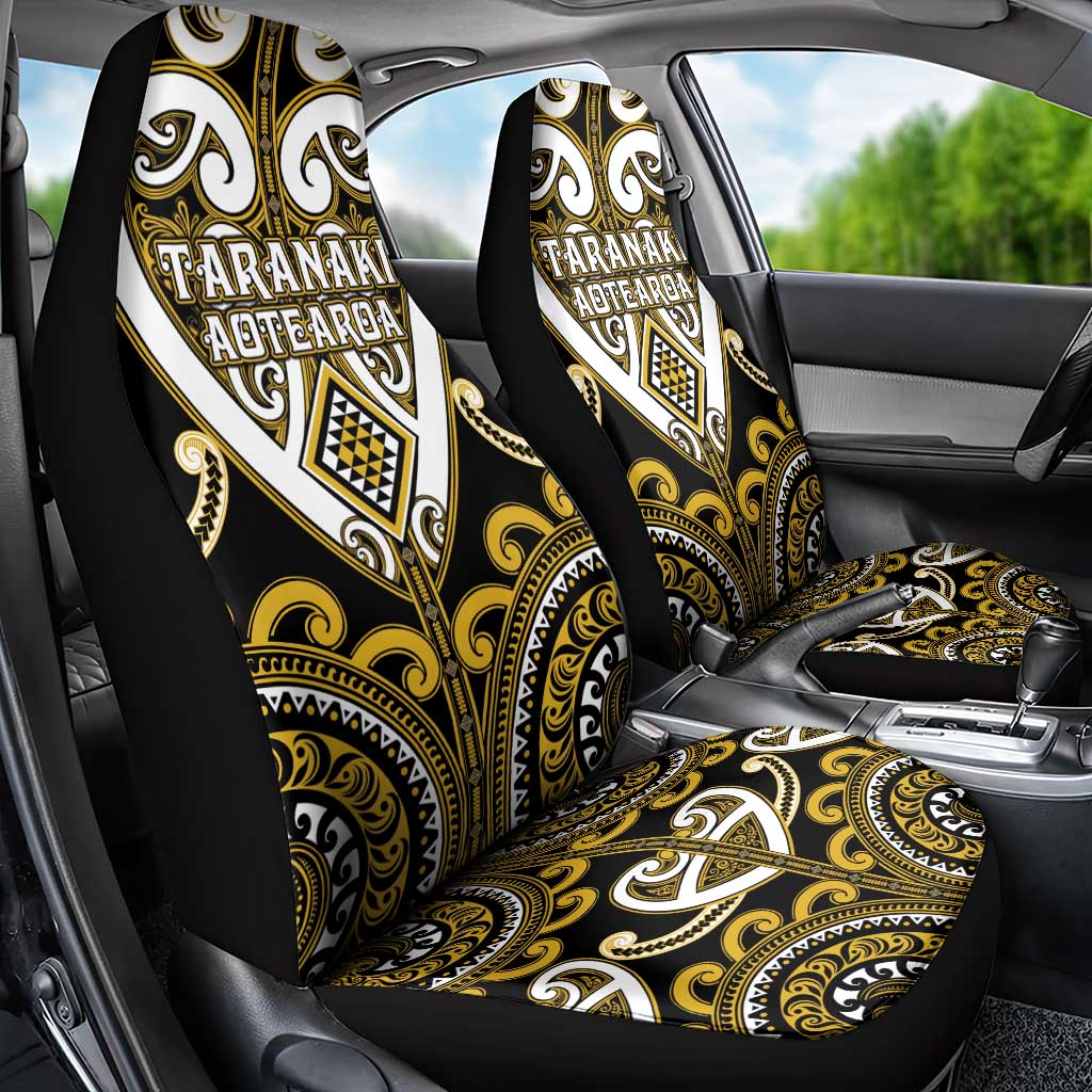 Aotearoa Taranaki Car Seat Cover Maori Tribal Pattern