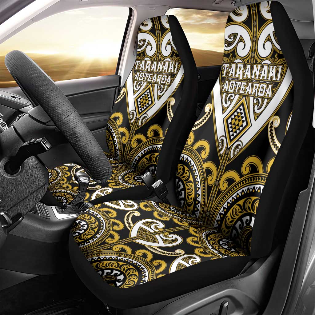 Aotearoa Taranaki Car Seat Cover Maori Tribal Pattern