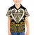 Custom Aotearoa Taranaki Family Matching Off The Shoulder Long Sleeve Dress and Hawaiian Shirt Maori Tribal Pattern