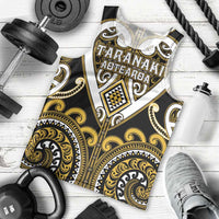 Custom Aotearoa Taranaki Men Tank Top Maori Tribal Pattern