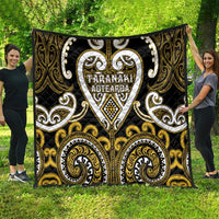 Aotearoa Taranaki Quilt Maori Tribal Pattern LT05 - Polynesian Pride