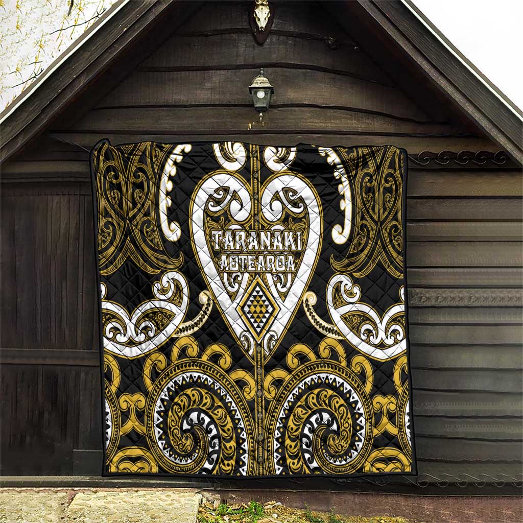 Aotearoa Taranaki Quilt Maori Tribal Pattern LT05 - Polynesian Pride