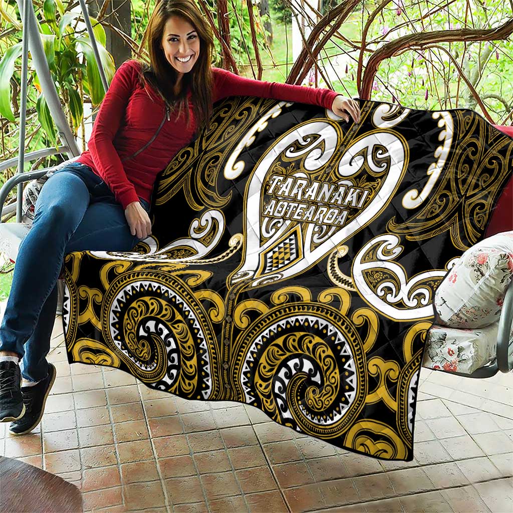 Aotearoa Taranaki Quilt Maori Tribal Pattern LT05 - Polynesian Pride