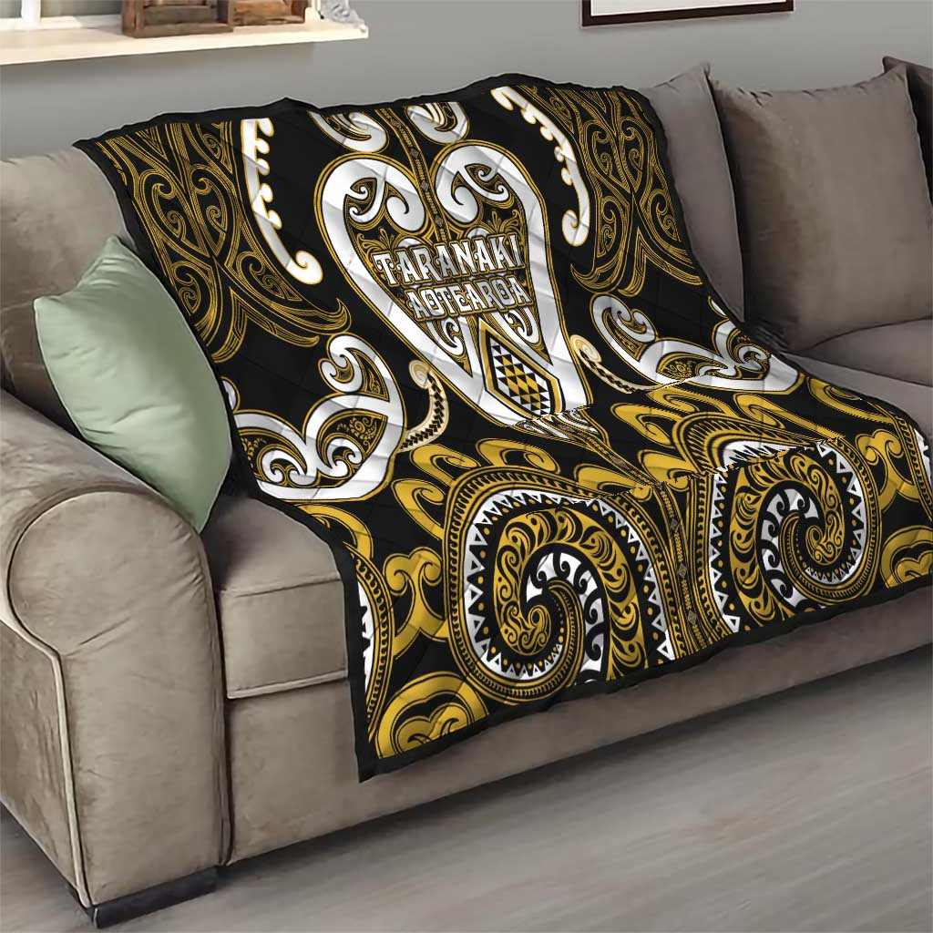 Aotearoa Taranaki Quilt Maori Tribal Pattern LT05 - Polynesian Pride