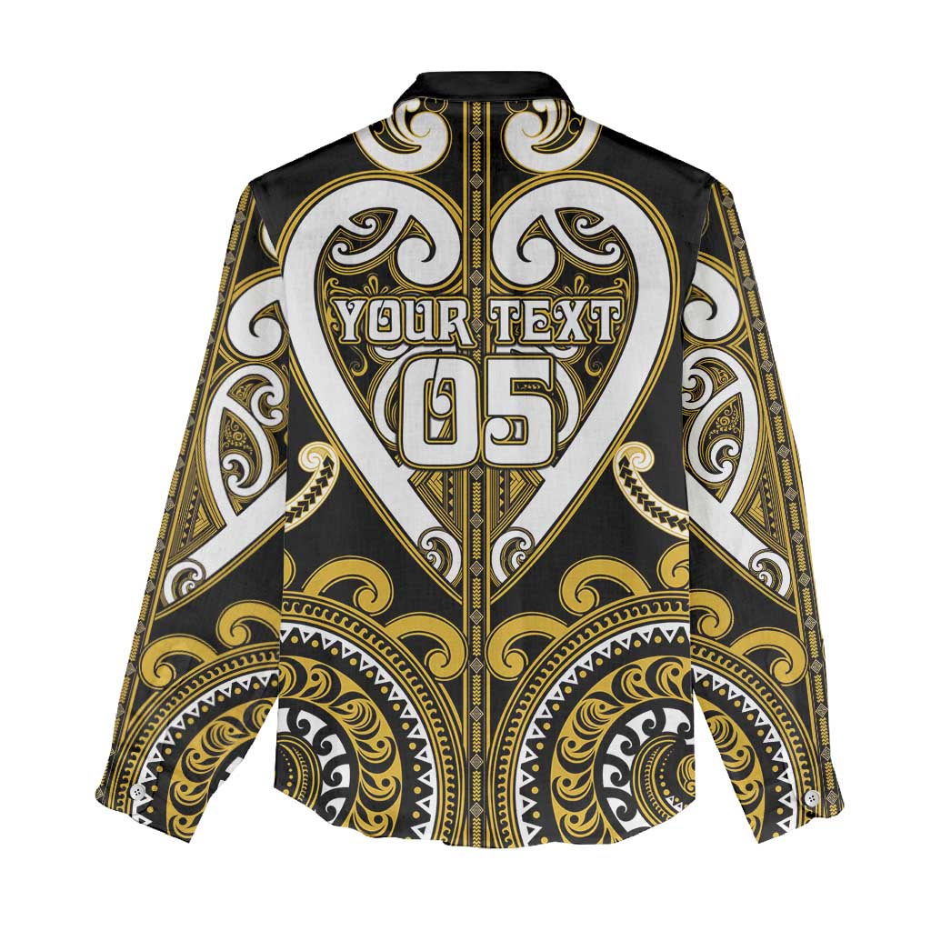 Custom Aotearoa Taranaki Women Casual Shirt Maori Tribal Pattern LT05 - Polynesian Pride