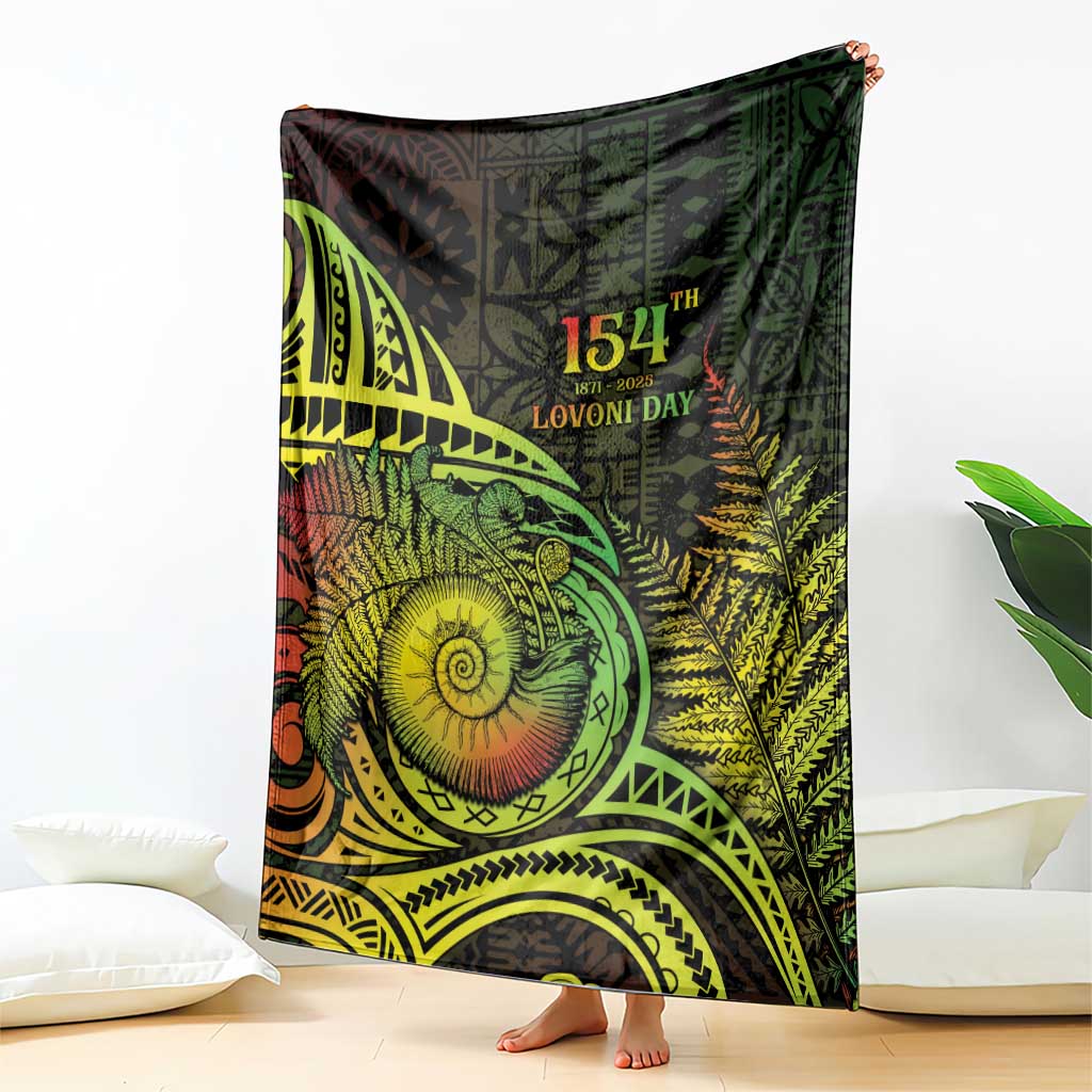 Fiji Lovoni Day Blanket 154th Years LT05 - Polynesian Pride