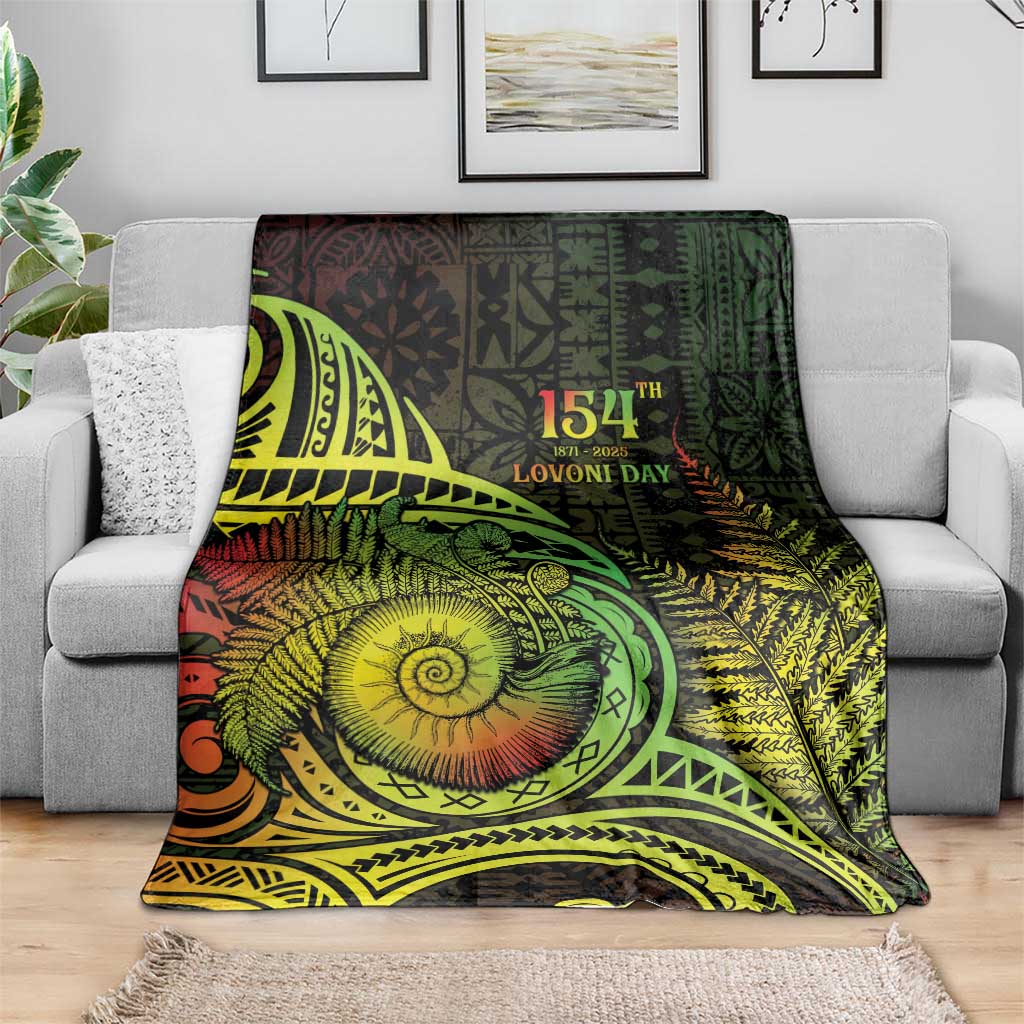 Fiji Lovoni Day Blanket 154th Years LT05 - Polynesian Pride