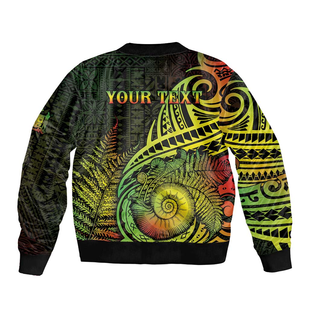 Personalised Fiji Lovoni Day Bomber Jacket 154th Years