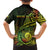 Personalised Fiji Lovoni Day Family Matching Off The Shoulder Long Sleeve Dress and Hawaiian Shirt 154th Years