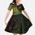 Personalised Fiji Lovoni Day Family Matching Off The Shoulder Long Sleeve Dress and Hawaiian Shirt 154th Years