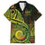 Personalised Fiji Lovoni Day Family Matching Off The Shoulder Long Sleeve Dress and Hawaiian Shirt 154th Years