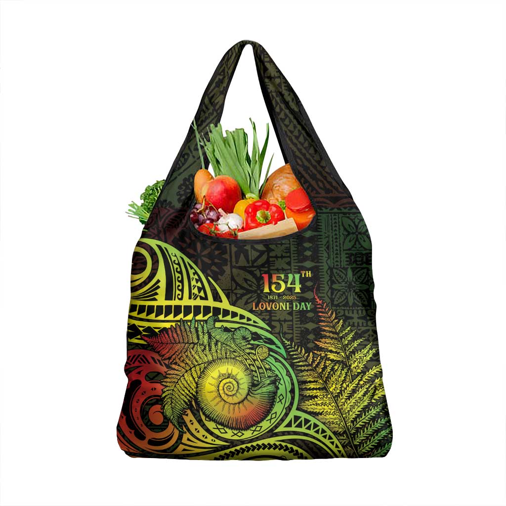 Fiji Lovoni Day Grocery Bag 154th Years LT05 1-pack One Size Reggae - Polynesian Pride