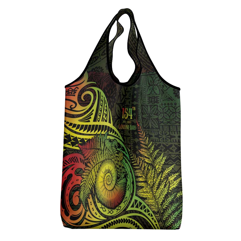 Fiji Lovoni Day Grocery Bag 154th Years LT05 - Polynesian Pride