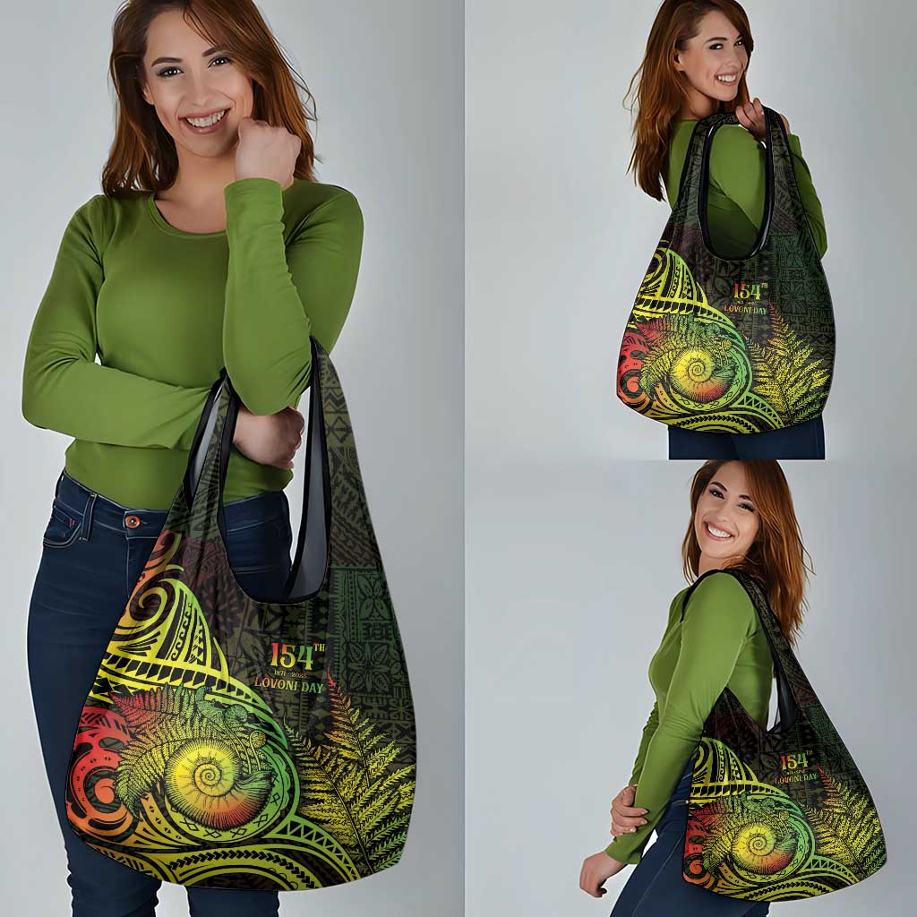 Fiji Lovoni Day Grocery Bag 154th Years LT05 - Polynesian Pride