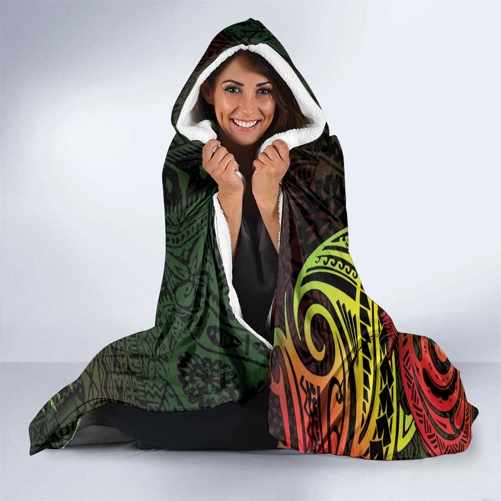 Fiji Lovoni Day Hooded Blanket 154th Years