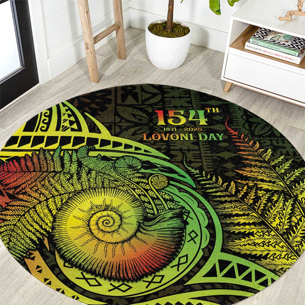 Fiji Lovoni Day Round Carpet 154th Years