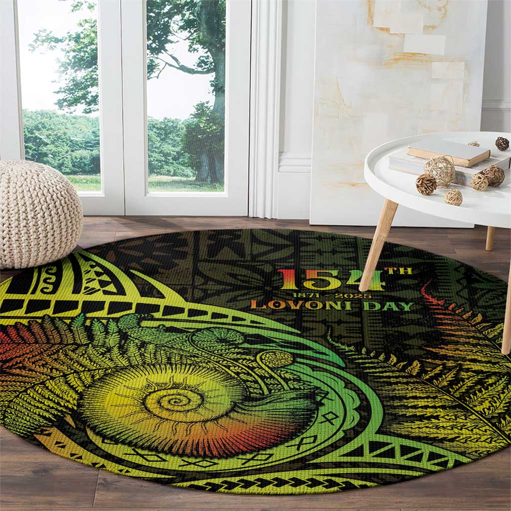 Fiji Lovoni Day Round Carpet 154th Years