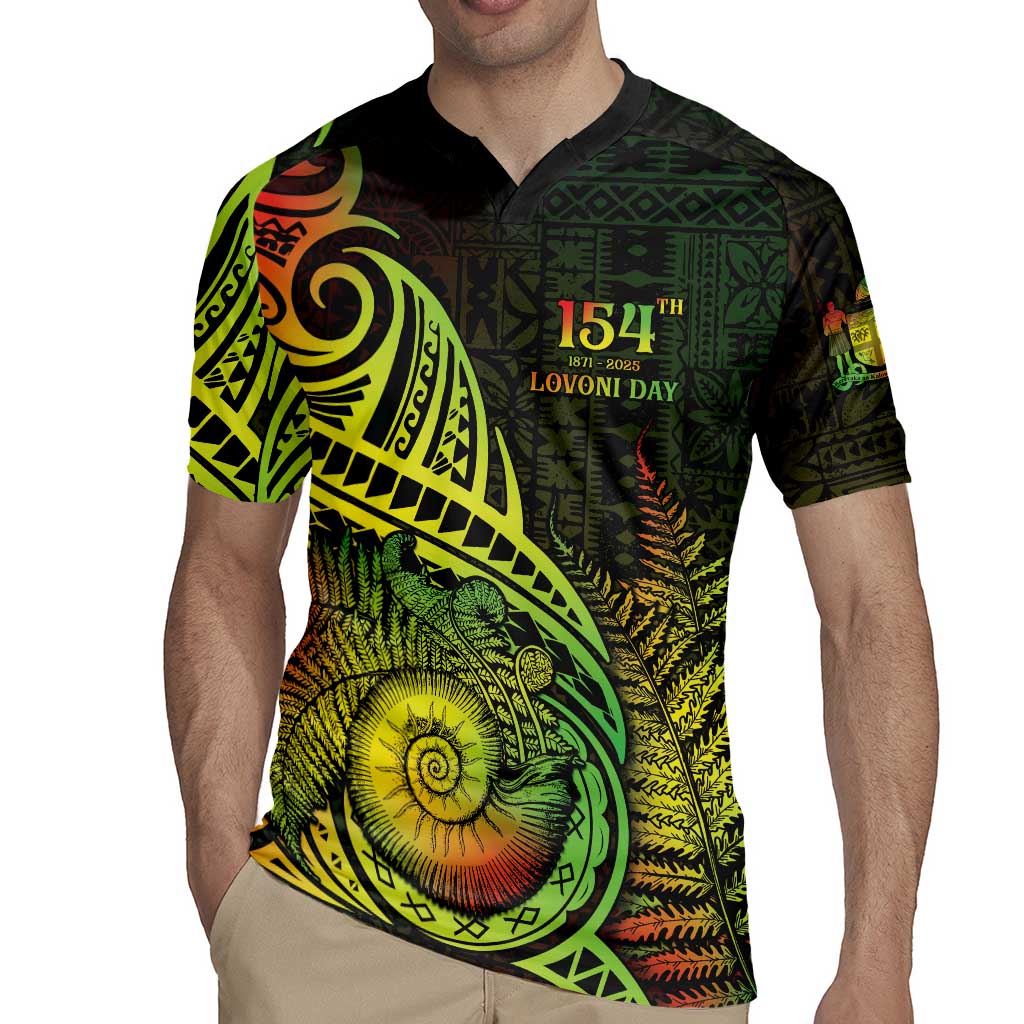 Personalised Fiji Lovoni Day Rugby Jersey 154th Years